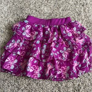 Girls ruffled skort